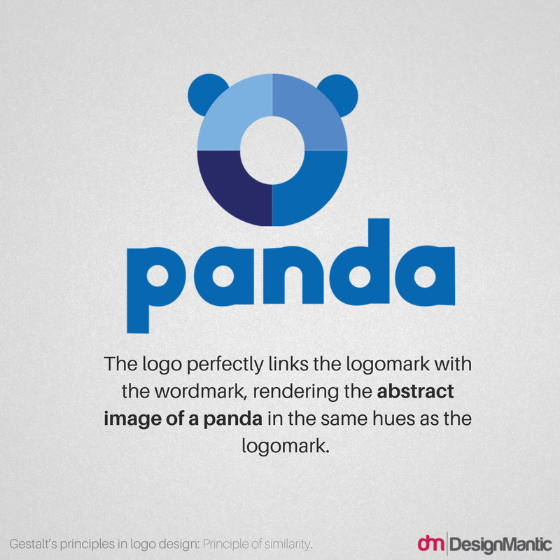 Gestalt Principle - Similarity - Panda Logo