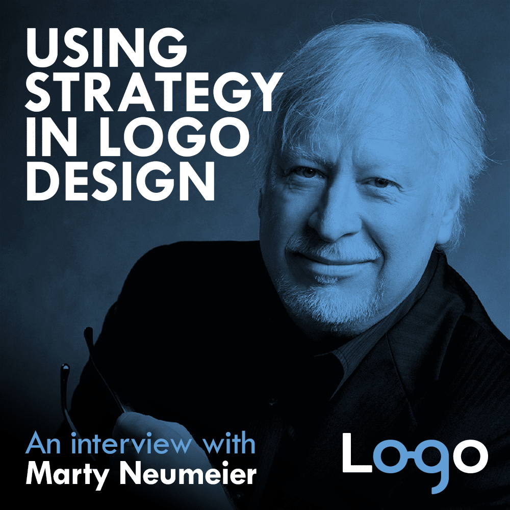 Podcast Interview with Marty Neumeier - Using Strategy in Logo Design